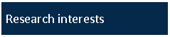 Text Box: Research interests